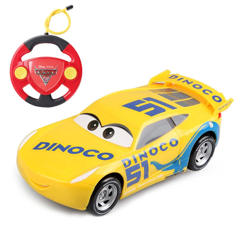 

Disney Pixar Cars 3 22cm RC Cars Lightning McQueen Jackson Storm Cruz Ramirez Remote Control Plastic Model Car Gift Toy For Kid