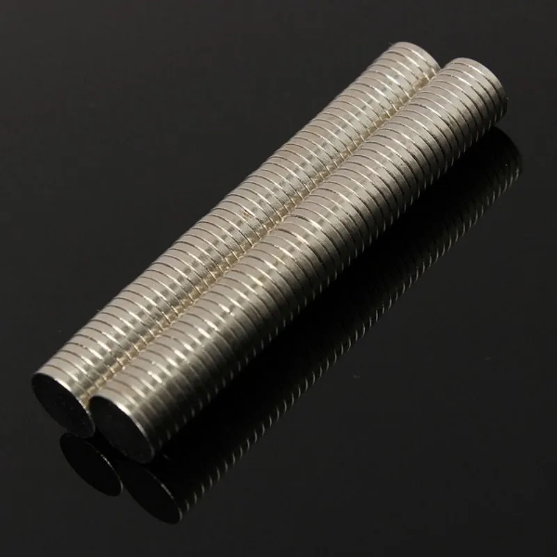 100pcs 8mm x 1mm Thin Neodymium Rare Earth Craft Reborn Fridge