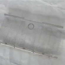 Автомобиль 3D сетка решетка гриль инсектициды дефлектор черный с отверстием для jeep Wrangler JK 06-17