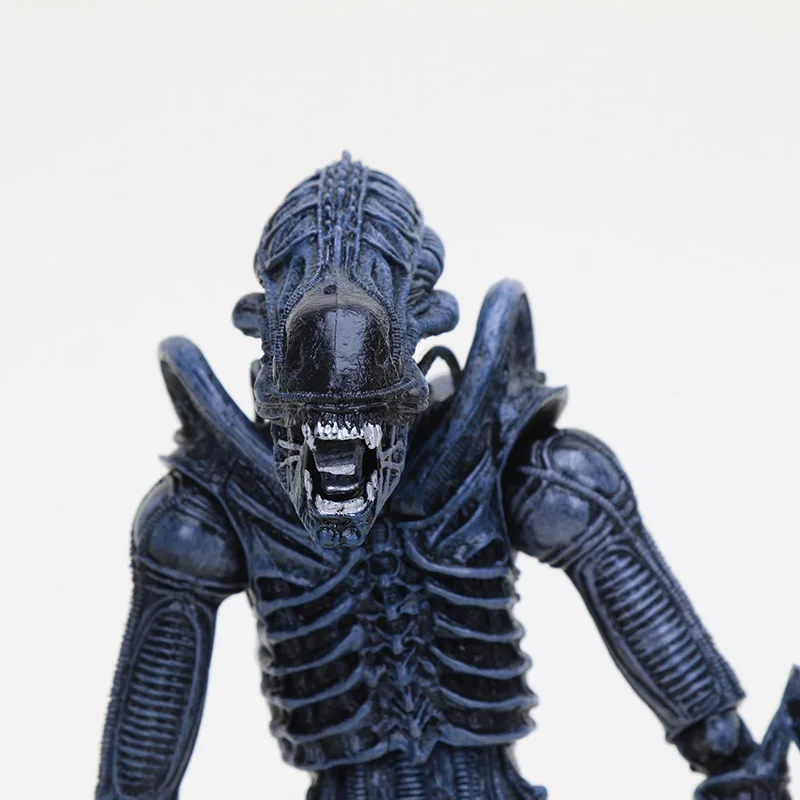 21 см игрушки NECA 1986 Alien vs Predator Machiko Noguchi Hornhead хищник, ПВХ фигурка Коллекционная модель куклы Aliens Eggs