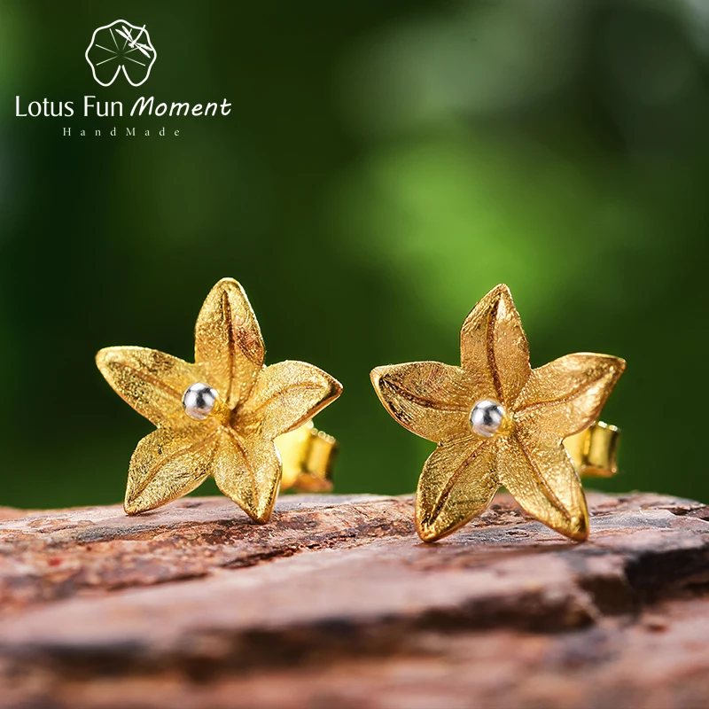 Lotus Fun Moment реальные 925 пробы серебро натуральный ручной работы модные украшения