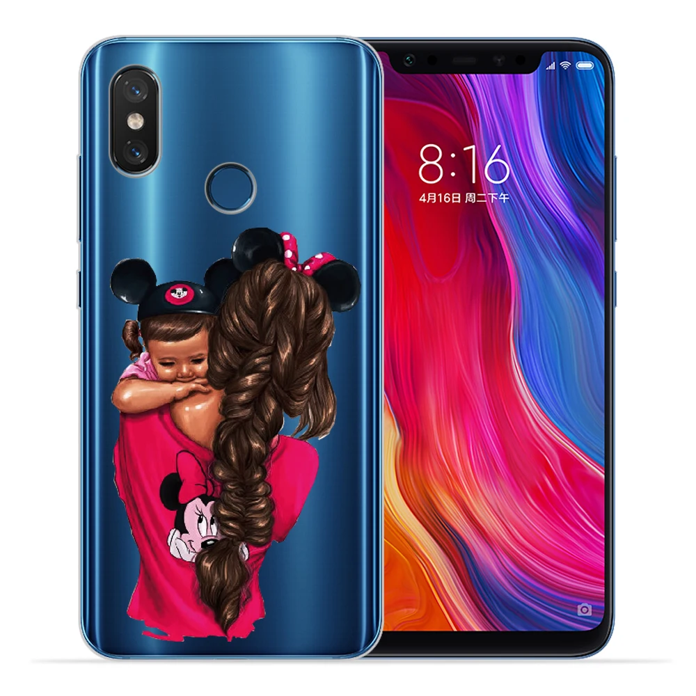 09 Новинка, сексуальные, для мамы и дочки Детские чехол для Xiaomi 5X6X8 A2 Lite Redmi 4X 4A 5A 5 Plus Note 7 4X 5A 5 6 iPad Pro 6 6A 6Pro Чехлы для телефона - Цвет: 09