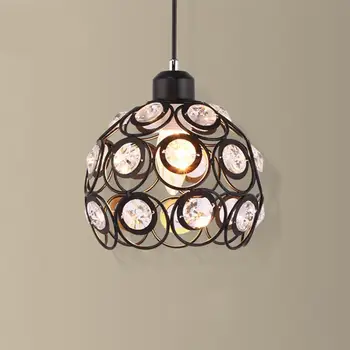 

Adeeing Modern LED Crystal Ceiling Luminaria Ceiling Hanging Lamps Ceiling chandelier for Kitchen Restaurant Lamparas E27 bulb