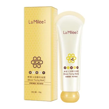 

2020 Hot Peel Off Mask Honey Extract Blackhead Cleaning Shrink Pores Oil Control Mask Face Care Facial Face Skin Mask wyt77