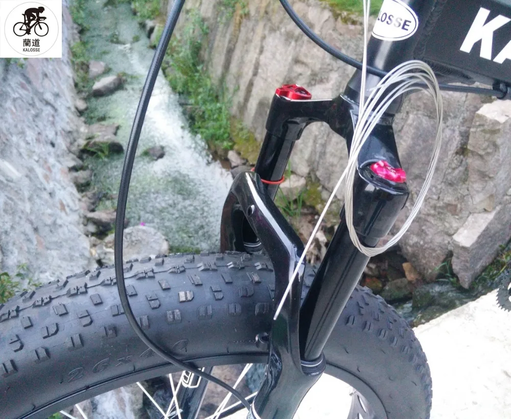 Top Kalosse Beach bike 26*4.0 tires Snow mountain bicycle 30 Speed Microshift folding Hydraulic brakes 26er 10 Top Kalosse Beach bike 26*4.0 tires Snow mountain bicycle 30 Speed Microshift folding Hydraulic brakes 26er 10