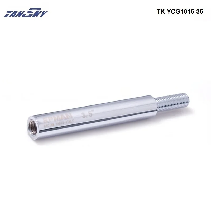 Анодированный серебром M10X1.5 переключения удлинение ручки переключения передач 3,5 дюймов TK-YCG1015-35