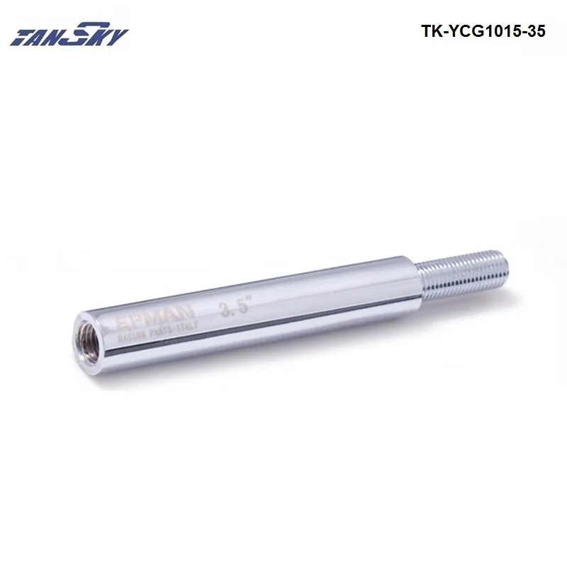 Silver Anodized M10X1.5 Shifter Shift Knob Extension 3.5inch TK-YCG1015-35