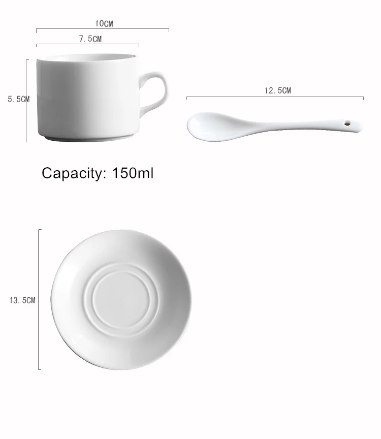 Европейская лаконичная фарфоровая кофейная чашка, блюдце, ложка, набор, британская короткая керамическая чайная чашка, Современная чайная чашка, вечерние, домашняя посуда для напитков, Прямая поставка