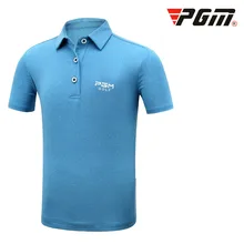 Новое поступление PGM Детская футболка с короткими рукавами для мальчиков Летний Стиль дышащая быстросохнущая Спортивная одежда для мальчиков Размер M-XXL