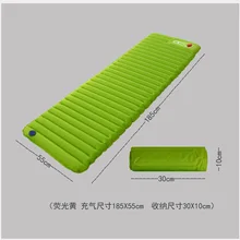 Портативная Подушка 185x55x6 см, устойчивая к разрыву, ультра-светильник, TPU, суперводонепроницаемая, отличная теплоизоляция, хороший Комфортный коврик