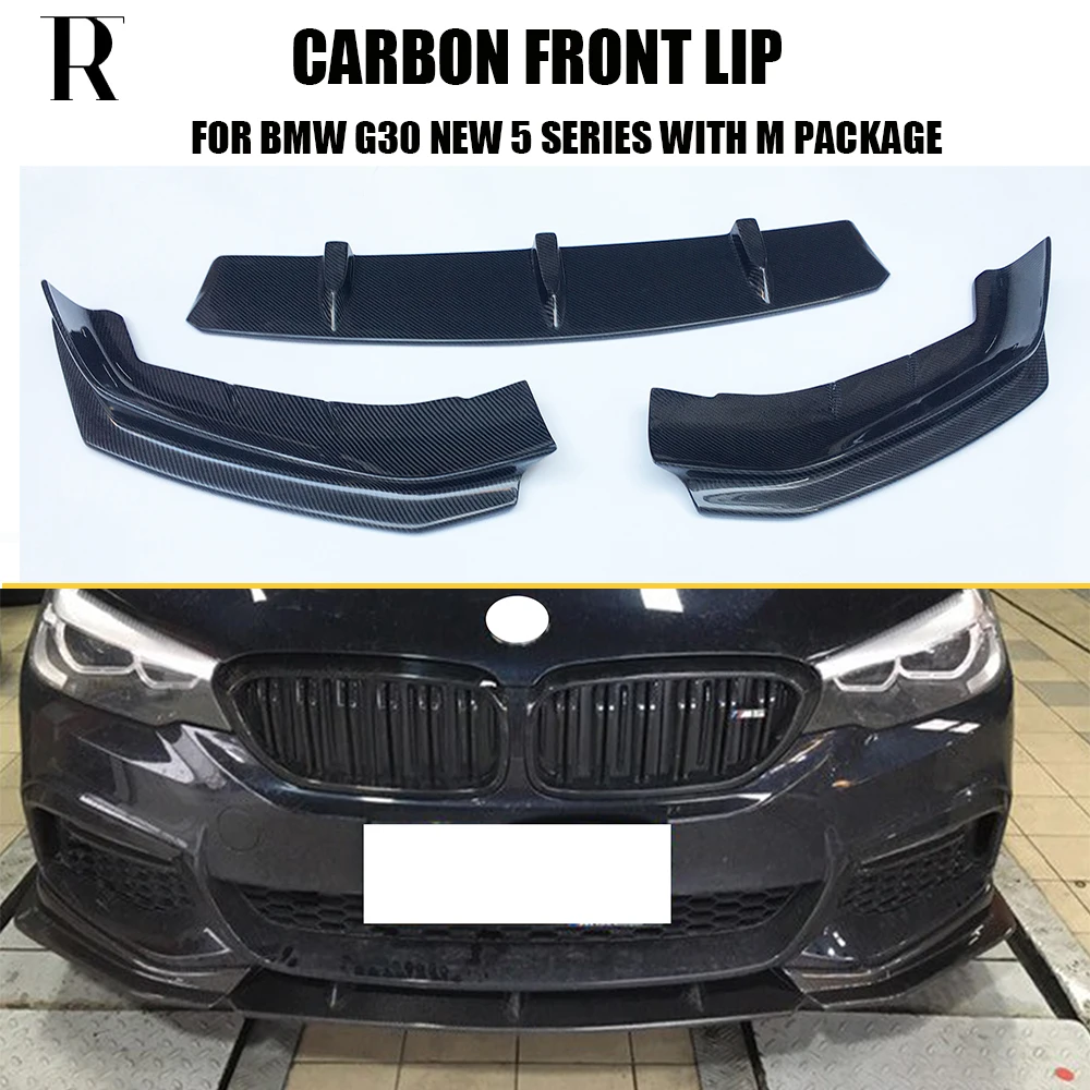 M5 F90 Carbon Fiber CS Style Rear Trunk Spoiler Lip For 17-19 BMW 5-Series G30