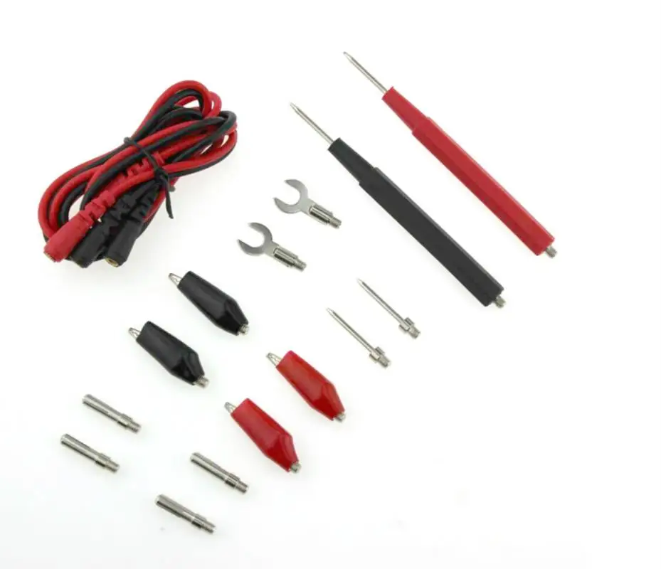 16pcs Multimeter Test Leads Multifunction Digital Probes Voltage Meter Cable Kit For Measurement Instruments Accessories