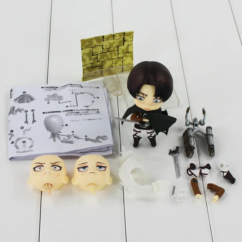 Skup Atak na tytana Shingeki no Kyojin harcerstwo Levi Rivaille PVC zabawka z kolekcji figurek akcji 10cm