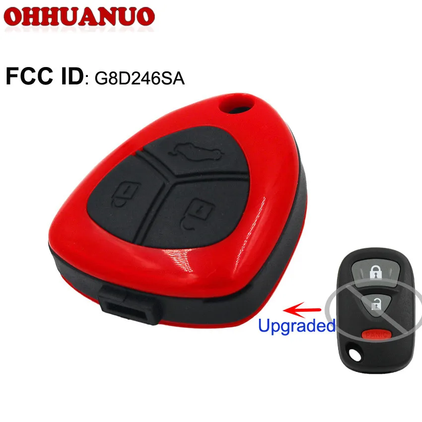 

Upgraded Replacement for Suzuki XL7 Grand Vitara Aerio 2005-2007 Remote Key Fob FCC ID:G8D246SA