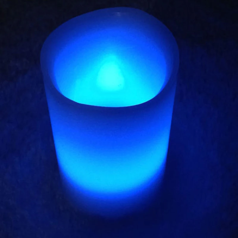 3 шт. Vlamloze Kleur Veranderende светодиодный фонарь Licht Flikkeren Huwelijksviering вечерние украшения Thuis Kerstcadeau+ afstandard bediening