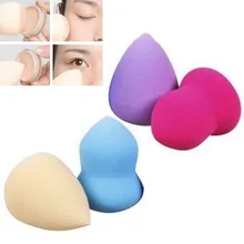 4pcs Fashion Soft Polyurethane Bundle Monster Pro Beauty Flawless Makeup Blender Foundation Puff Sponges Random Color