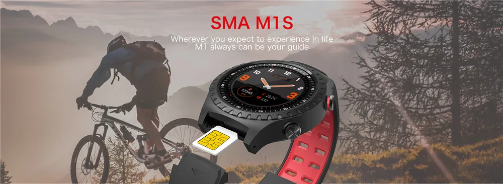 Умные часы для мужчин M1S, умные часы с поддержкой SIM и Bluetooth телефона, gps, мужские уличные спортивные часы с монитором сердечного ритма, умные часы