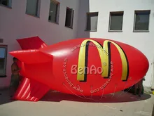 AO082 Factory Price Helium airship,inflatable blimp outdoor,toy zeppelin/ pvc airship/helium airplane/zeppelin/blimp for sell