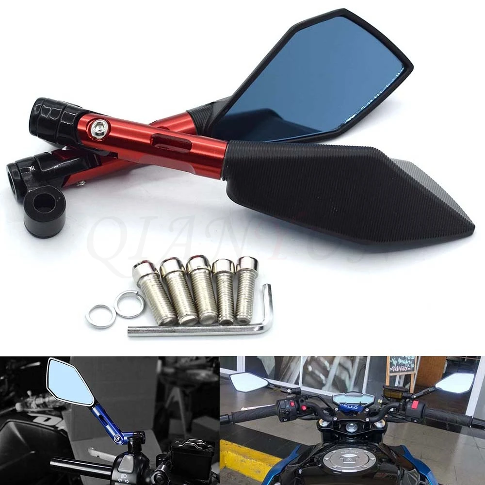

Universal motorcycle rearview mirror motorcycle CNC aluminum alloy side mirror For HONDA PCX 125/150 PCX125 PCX150 CBR1000RR