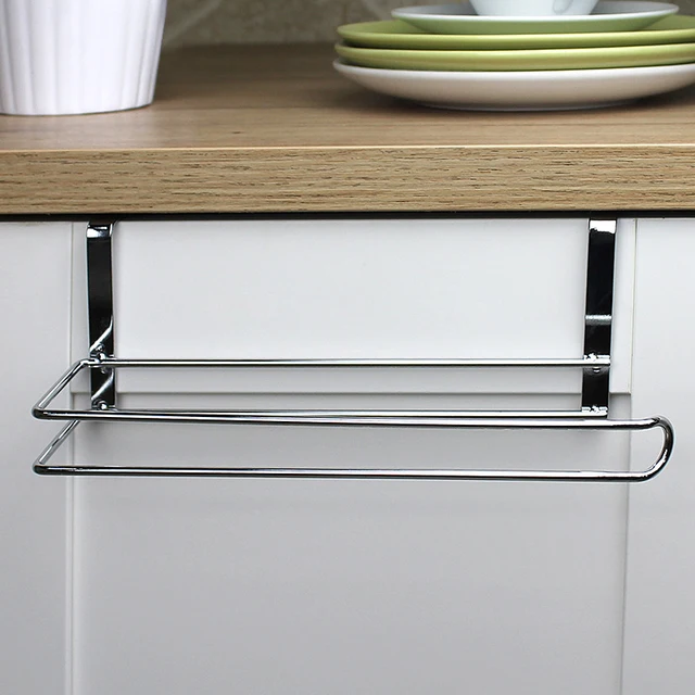 Cheap Kitchen Stainless Steel Tissue Holder Hanging Bathroom Roll Paper Holder Towel Rack Kitchen Cabinet Door Hook Holder #233585 Cheap Kitchen Stainless Steel Tissue Holder Hanging Bathroom Roll Paper Holder Towel Rack Kitchen Cabinet Door Hook Holder #233585