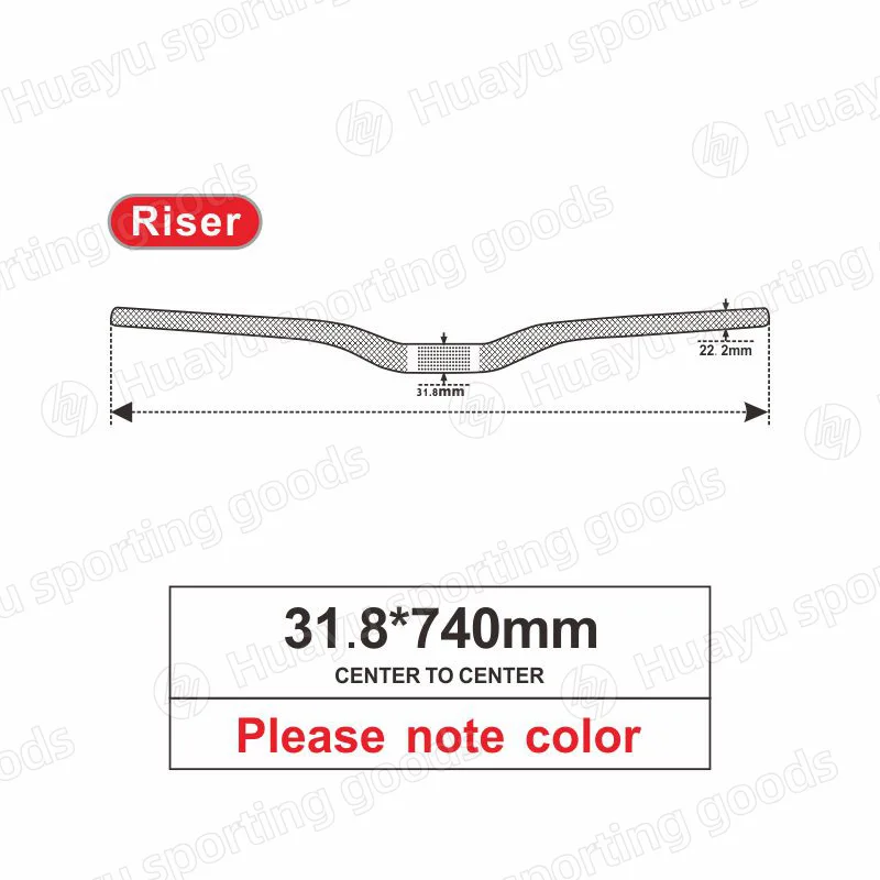Гонка лицо рядом труба из углеродистого волокна 3K матовый карбоновый руль для ровной поверхности или подъем велосипеда руль для горного велосипеда, 31,8*600/620/640/660/680/700/720/740/760 мм - Цвет: Riser  740mm