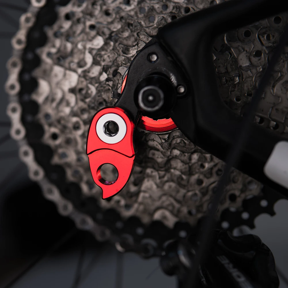 Ztto MTB горный велосипед шоссейный велосипед задняя Вешалка Derailleur удлинитель для частей sunracing 11 42 46 кассеты красочные