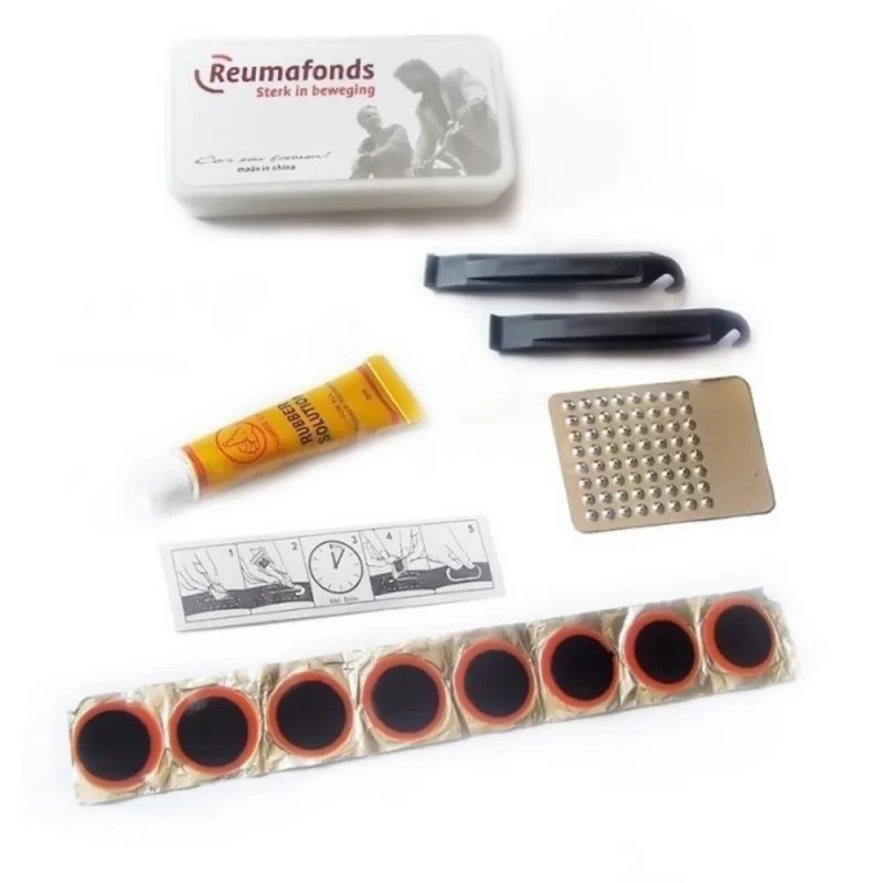 

Hot Bicycle Tire Repair Tools Set Bike Tyre Repair Accessories Kit Cycling Rubber Puncture Patches Kit
