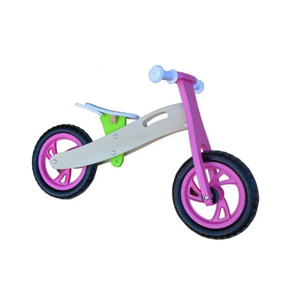 Любовь@ 1-3 лет дизайн деревянный велосипед деревянный детский баланс детские ходунки велосипед ходунки