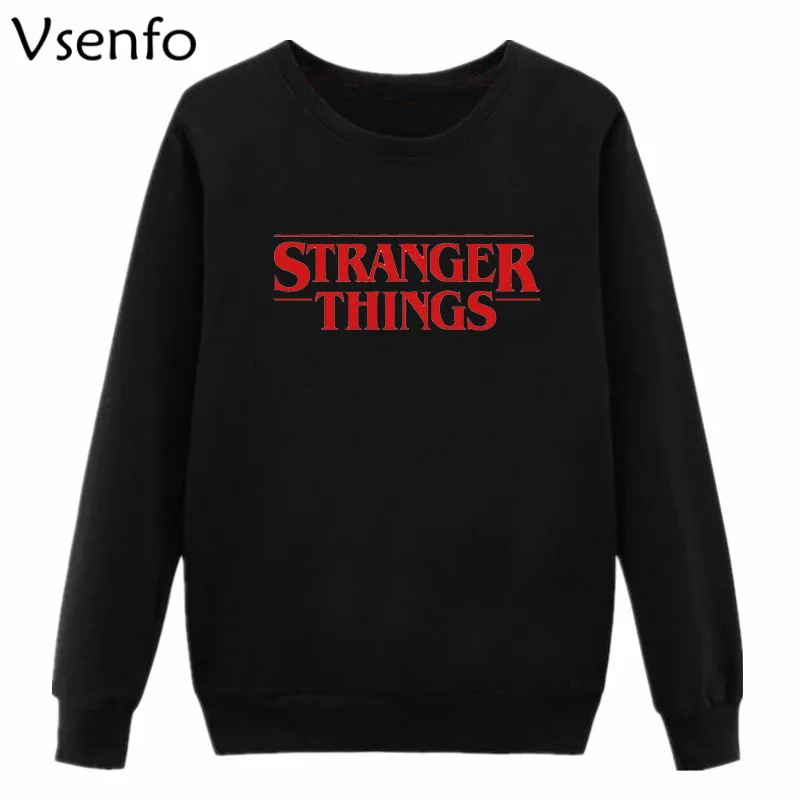 

Vsenfo Women'S Hoodies Stranger Things Hoodies Hoody Sweatshirts Men Mike Dustin Lucas Eleven Jumpers Auturm Pullovers Hoody