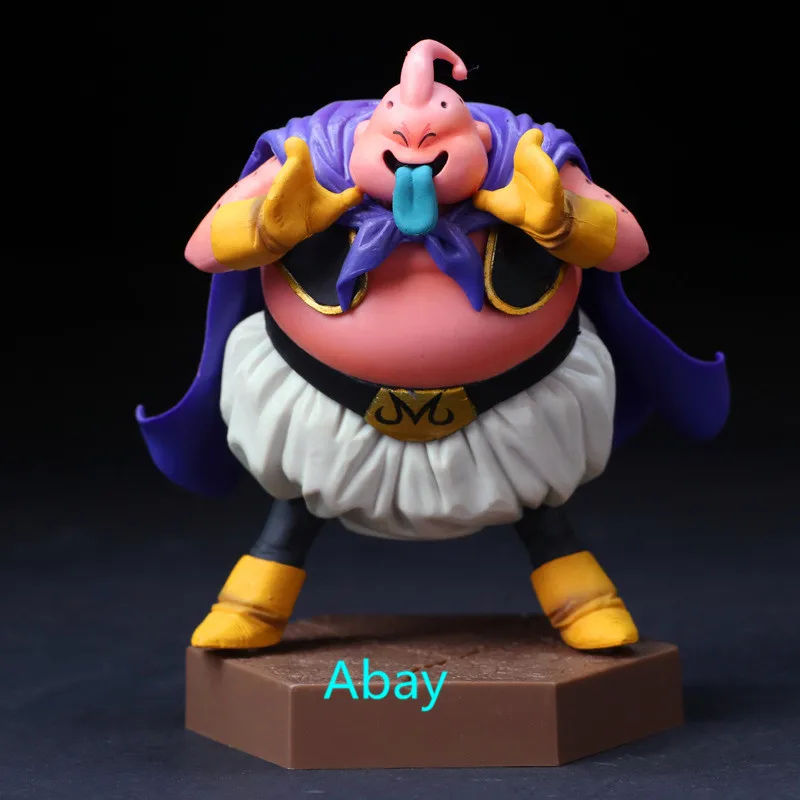 

6" Dragon Ball Majin Buu Fat Buu Decoration Strongest BOSS No.25 Tongue big Buu Birthday Gif PVC Action Figure Toy BOX 15CM Y111