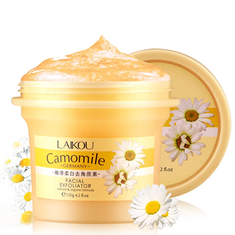 Natural Facial Scrub/Go Cutin Removal Face Exfoliating Cream Gel Cleanser Facial Exfoliator Whitening Peeling Dead Skin Remove