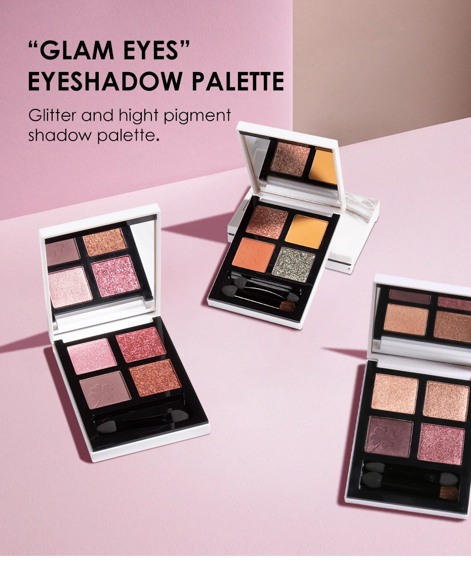 FOCALLURE новая палитра теней для век Glam Eyes shadow профессиональная высококачественная блестящая палитра теней для век