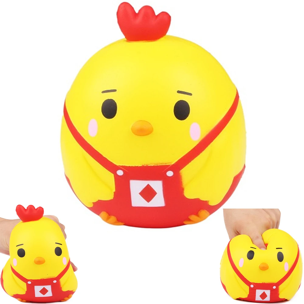 Новая милая Подвеска для телефона курица медленное увеличение снижение давления снятие стресса дети сжимает игрушка подарок на Рождество для детей