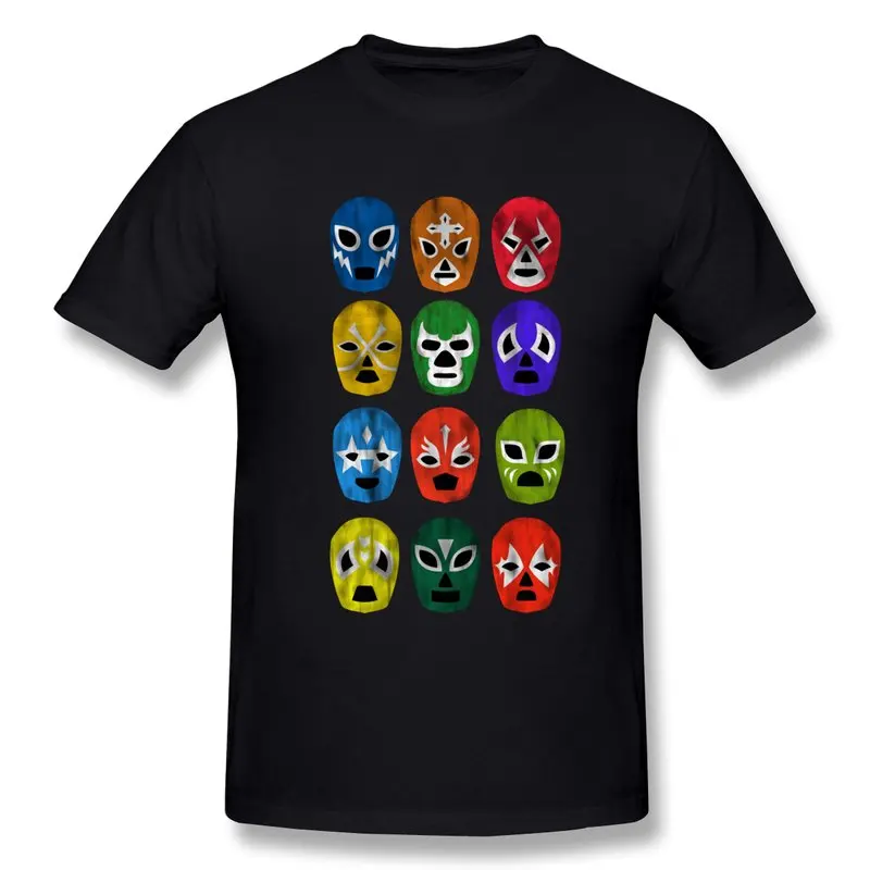 Unique Design Casual T Shirt Mens Luchadores Shirts Men's | Мужская одежда