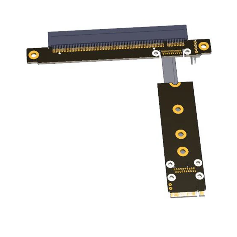 M.2 NVMe к PCIe 16x Riser X11050ti 1060ti 1080ti RX580 графическая карта удлинитель M2 x16 PCI e для NVIDIA AMD A N