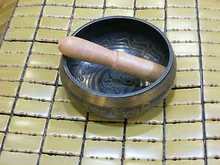 ТИБЕТСКИЙ Поющая чаша медитация Бронзовый Буддизм медь Поющая чаша+ деревянная палочка Чаши бронзовые ремесел