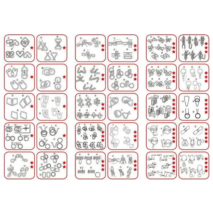 Паззл Металическая проволока логическая головоломка разблокировка кольцо решение игра это также хорошие вещи снять стресс кольца игрушки
