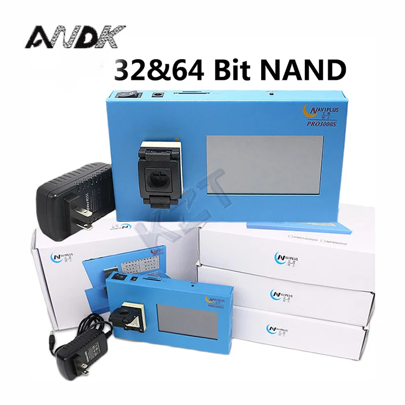  Navi pro3000 32 64 bits nand IC chip programador iPhone 4 a 6P iPad herramienta de reparación placa