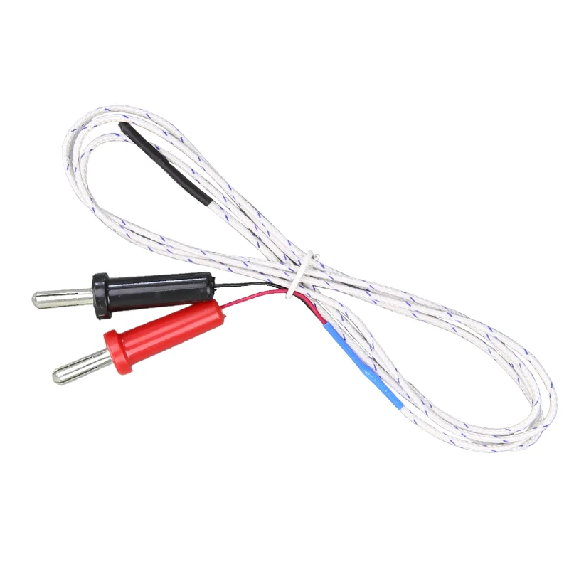 

UT-T10 K Type Thermocouple Temperature Probe K Type Probe -40 -260C Temperature Sensor probe Applicable to uni-t Multimeters