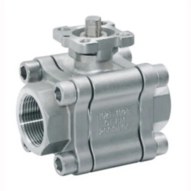 CF8 Нержавеющая сталь 2000 WOG3pcs шаровой клапан DN25