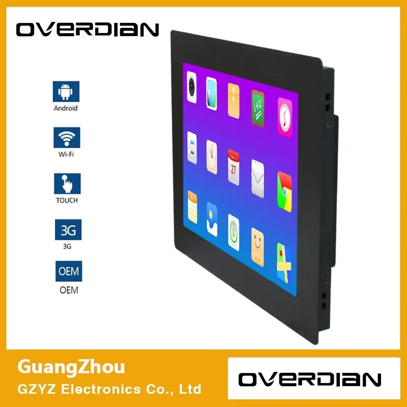 

10.4"Industrial Computer Android System Resistance Touch Screen LED backlit LCD Industrial Computer SSD 8G Tablet PC 1024*768