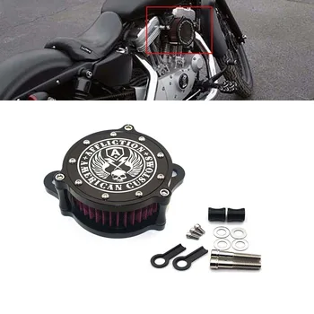 

Aluminum Air filter Cleaner System PerformanceAir Cleaner Intake Filter A Style Kit Fit for Harley Sportster XL883 Iron883 91-17