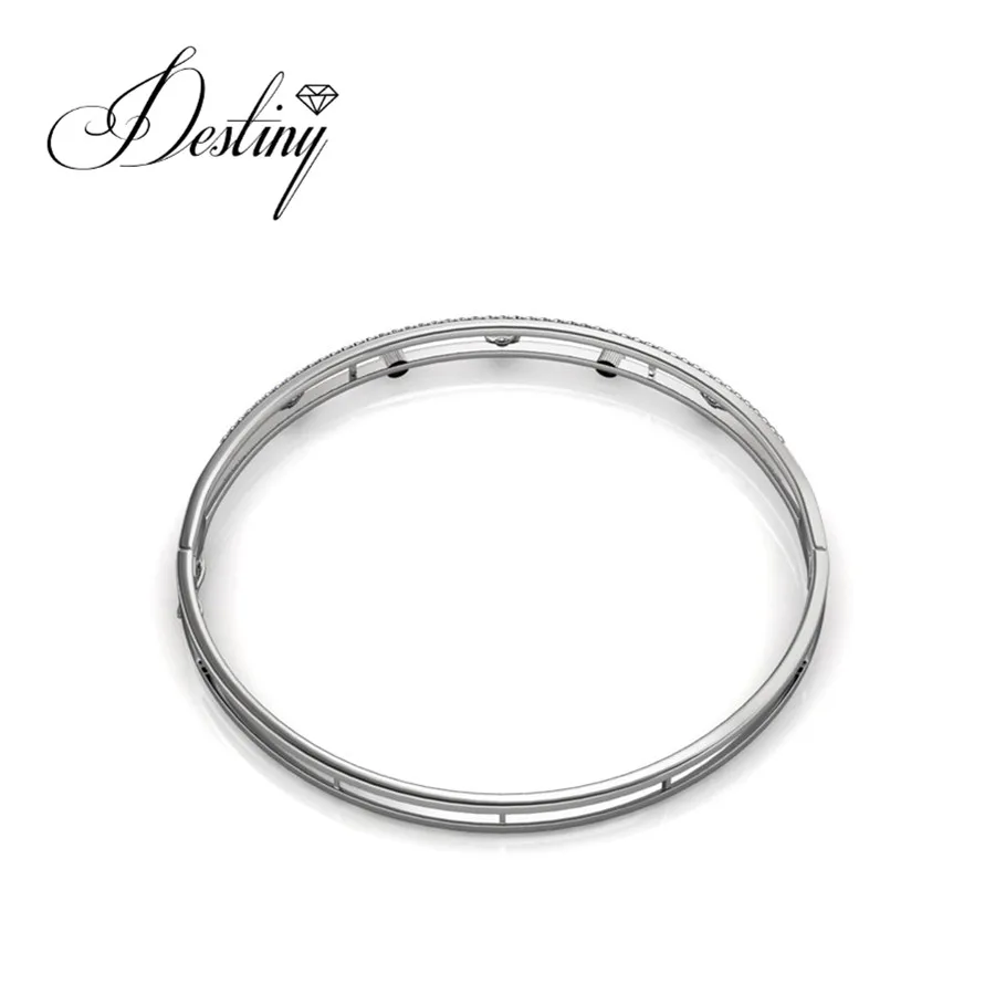 Destiny Jewellery Переключить застежки браслет качество латуни с кристаллами от Swarovski