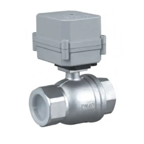 1-1/" до 2" 2 способ SS304 моторизованный шаровой клапан, NPT/BSP Электрический шаровой кран