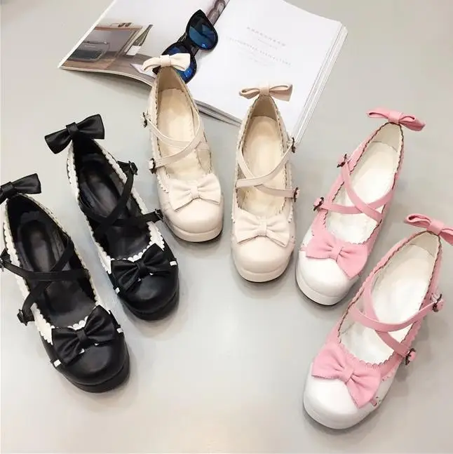 Обувь унисекс в стиле японского аниме «Лолита»; школьная форма для девочек; повседневная школьная обувь в консервативном стиле; повседневная обувь для школьной формы