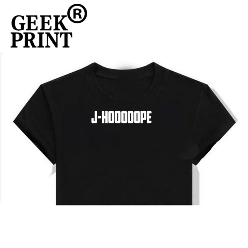 J-HOOOOOPE женская футболка с логотипом J-Hope Kpop, Женская Корейская футболка, S-3XL, Прямая поставка