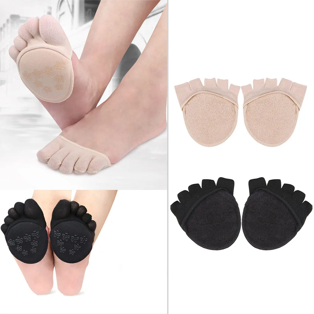 Soft Nylon Antalgic Foot Toe Pads Toe Separator Forefoot Insoles