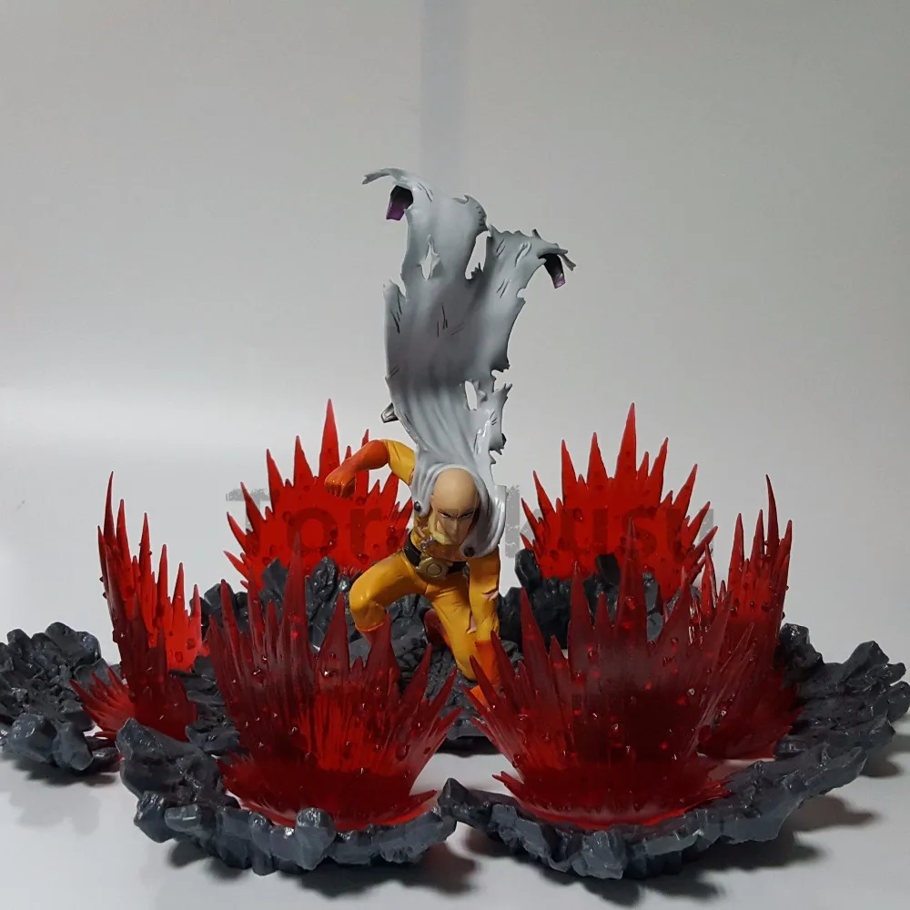 Фигурки One Punch Man Saitama Sensei Power Up сцена Аниме ONE PUNCH MAN фигурка модель игрушка|model toy|action