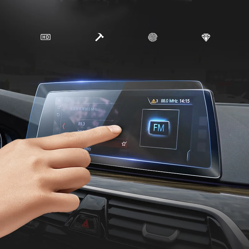 Для BMW X1 F48 2016 2017 2018 навигация Закаленное стекло Защитная пленка 1 шт.