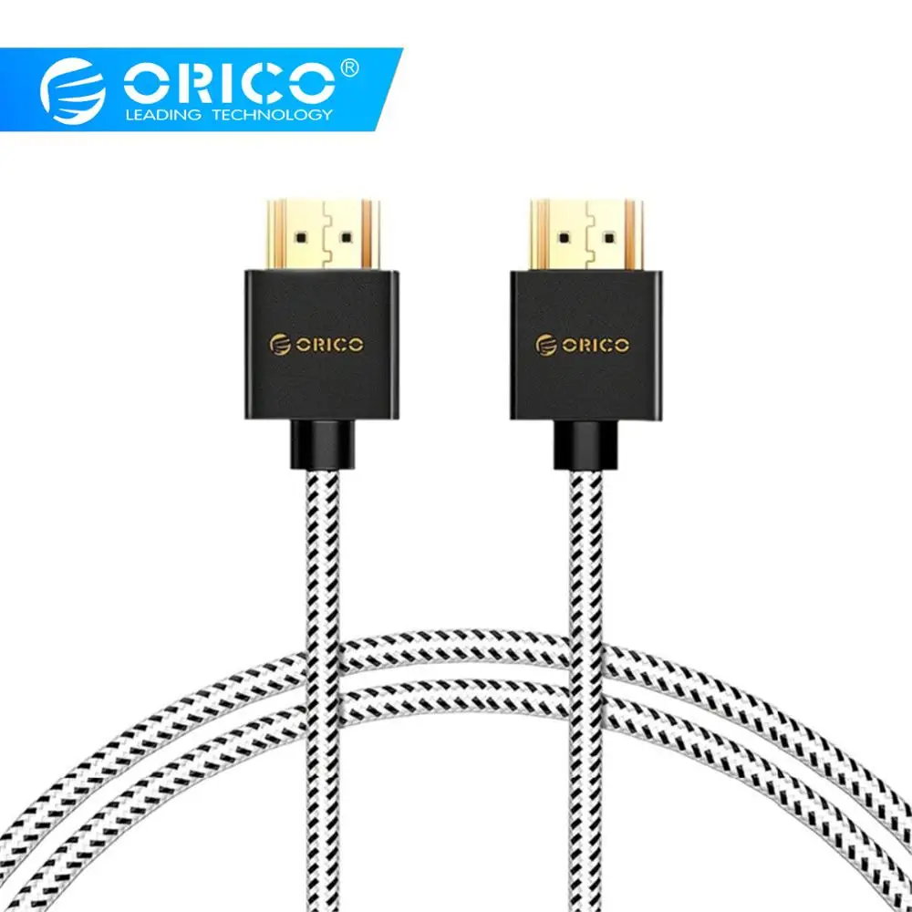 ORICO PVC HDMI كابل الفيديو كابلات الذهب مطلي 1080 p 3D كابل ل HDTV LCD العارض HDMI 4 K HDTV الفاصل 0.5 m 1 m 1.5 m 2 m 3 m ORICO PVC HDMI كابل الفيديو كابلات الذهب مطلي 1080 p 3D كابل ل HDTV LCD العارض HDMI 4 K HDTV الفاصل 0.5 m 1 m 1.5 m 2 m 3 m